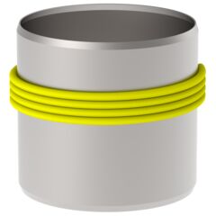 Product Image of an equipotential bonding pipe from the series Equipotential bonding pipe.