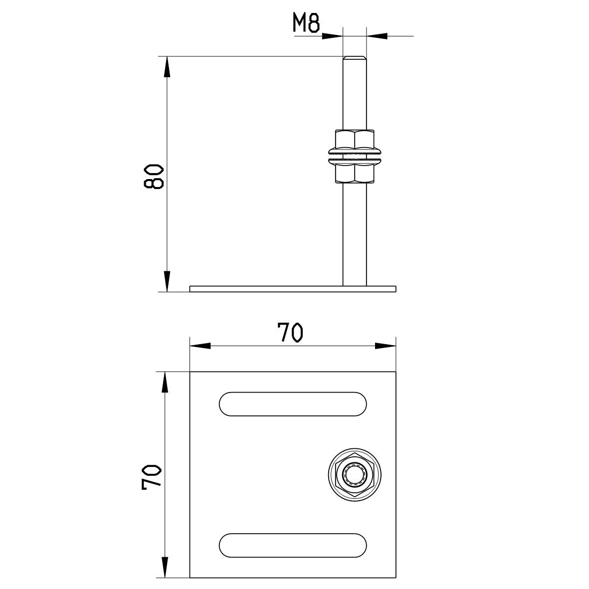 Line drawing of an other product from the series Tools-installation-drain.
